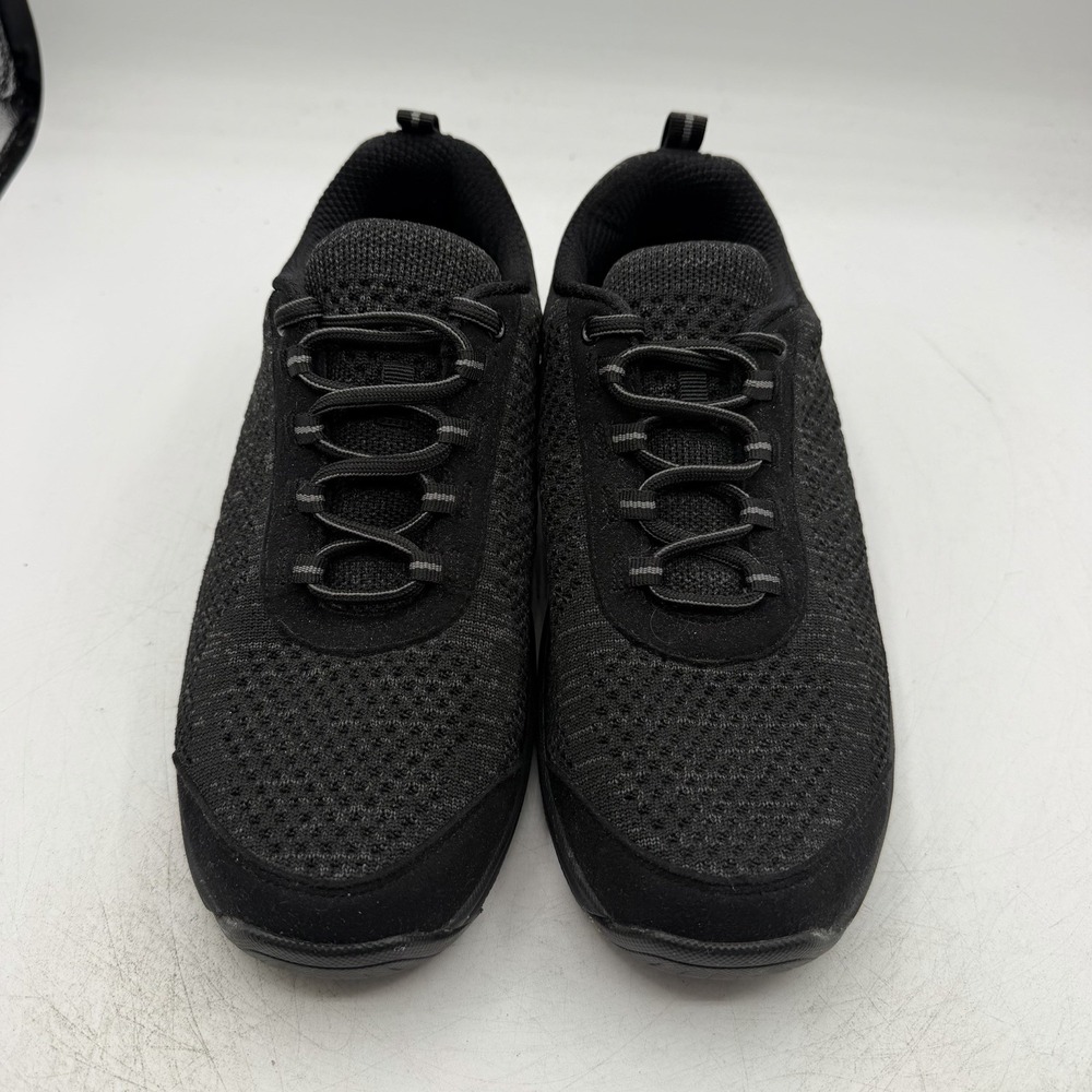 Orthofeet Coral Sneakers Womens Sz 8.5 2E EXTRA WIDE Black Orthopedic Shoes 977 - Picture 4 of 10